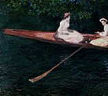 Boating On The River Epte by Claude Monet